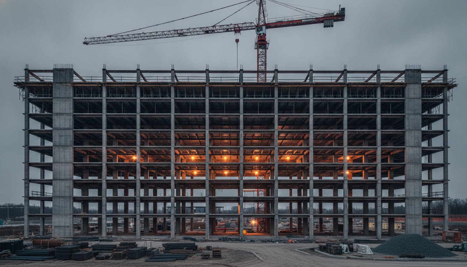 Construction · Engineering · Industrial template